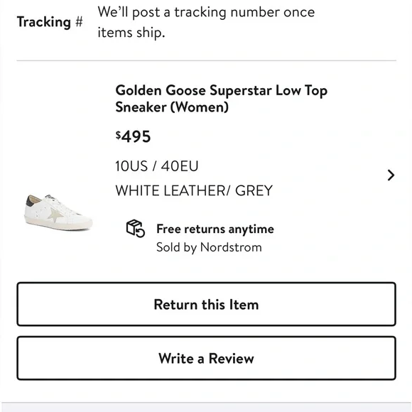 Golden Goose Superstar Low Top Sneaker - Picture 9 of 9